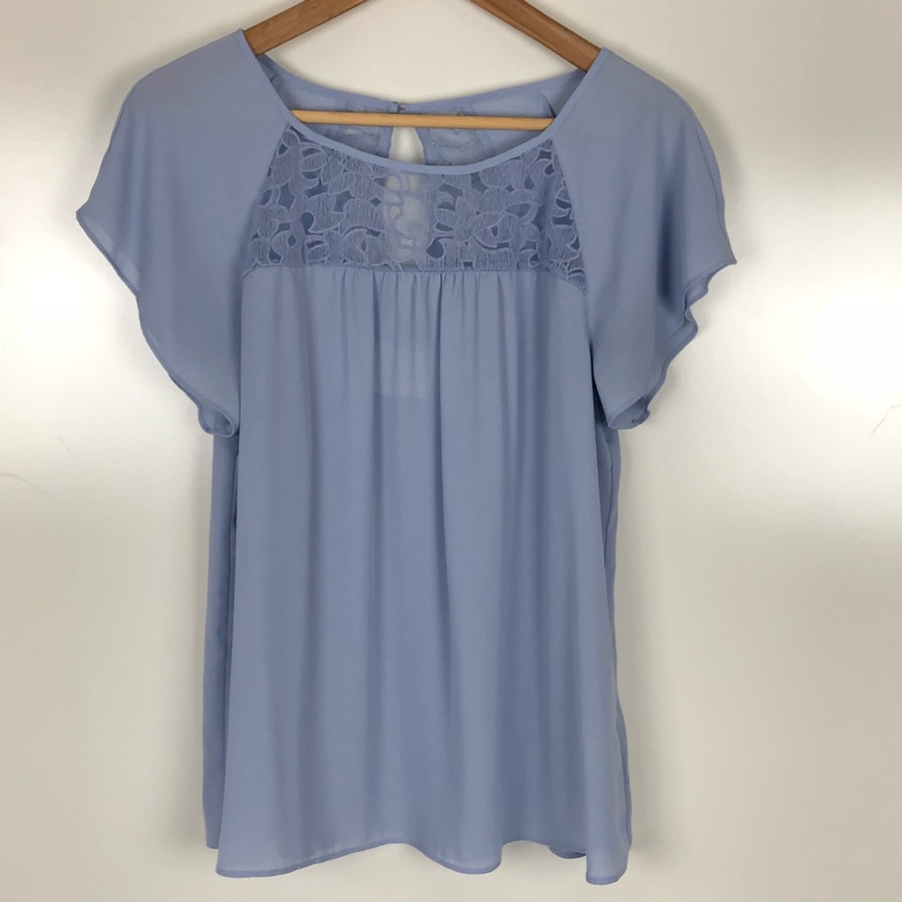 Maeve lace trace top Size 8